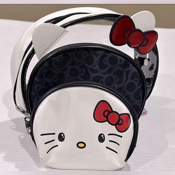 Hello Kitty 3 Piece Makeup Bag Set By Sanrio Brand New With Tags - Picture 2 of 9